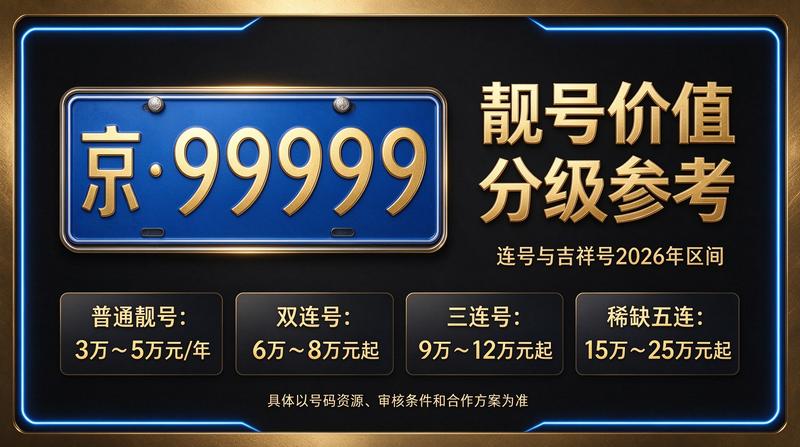 北京闲置车牌指标业务展示